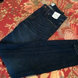 High rise tooth pick jeans by J  Crew